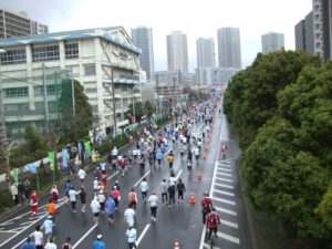 （豊洲エリア　アーカイブ）　「東京マラソン２００９」豊洲エリアを駆け抜ける！　（2009年3月　撮影）