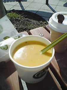 （豊洲エリア　アーカイブ）　「ららぽーと豊洲」の「Chowder's」のあったかスープが懐かしい　（2009年3月　撮影　他）