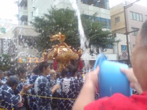 （豊洲エリア　アーカイブ）　深川八幡祭り（水掛け祭り）　（2008年8月　撮影）