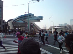 （豊洲エリア　アーカイブ）　「東京マラソン２０１１」豊洲エリアを駆け抜ける！　（2011年3月　撮影）